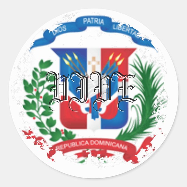 Pegatinas redondos con problemas de Escudo (Anverso)