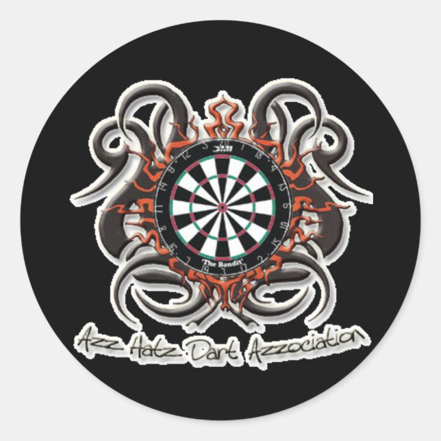 Pegatinas redondos con problemas - Personalizados (Anverso)