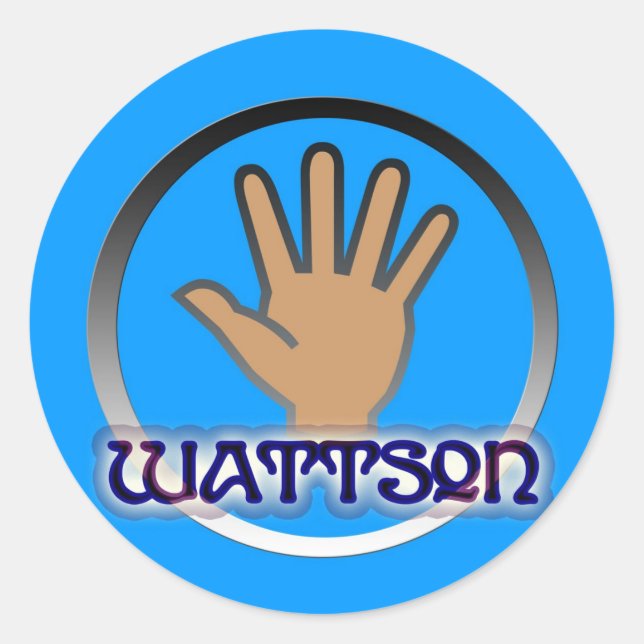 Pegatinas redondos - Personalizados (Anverso)