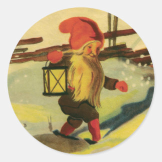 Pegatinas redondos Tomten