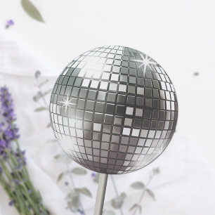 Pegatinas Retro Sello para sobres Disco Ball