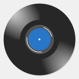 Pegatinas retros del expediente del álbum del