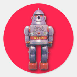 Pegatinas robóticos japoneses (hoja de 6)