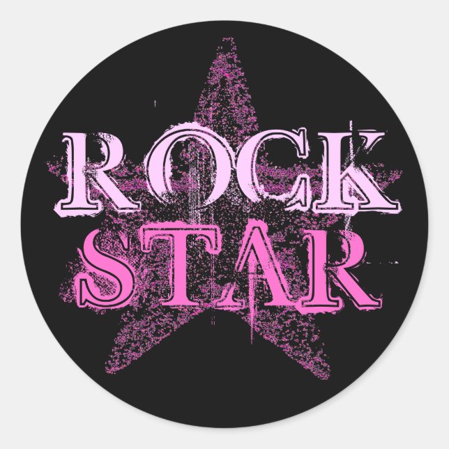 PEGATINAS ROCK STAR (Anverso)
