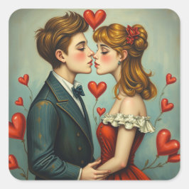 Pegatinas románticas