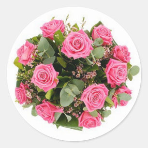 Pegatinas Rosa Rosa