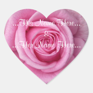 Pegatinas Rosa Rosada Rosas Románticos pegatinas d