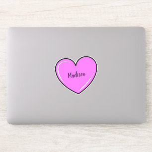 Pegatinas rosados conocidos de encargo del