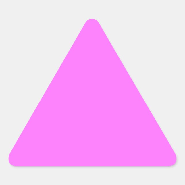 Pegatinas rosados impactantes; elija forma (Anverso)