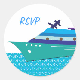 Pegatinas RSVP de cruceros