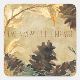Pegatinas Rustic Pine Cones