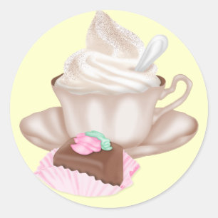 Pegatinas salados - Café + Chocolate