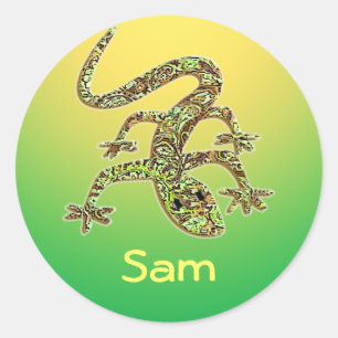Pegatinas Sam Gecko / Salamander / Lizard