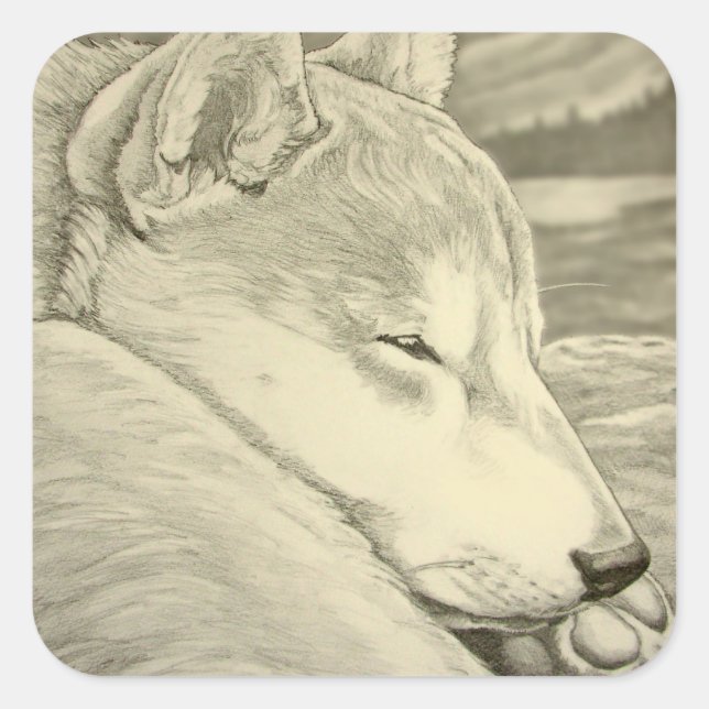 Pegatinas Shiba Inu Perro Lover Shiba Inu Pegatina (Anverso)