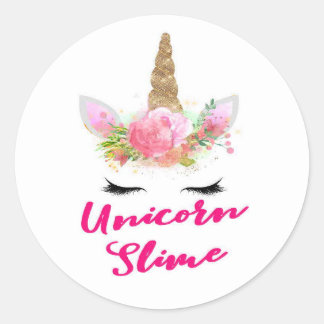 Pegatinas Slime de Unicorn
