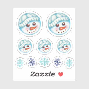 Pegatinas Snowflake