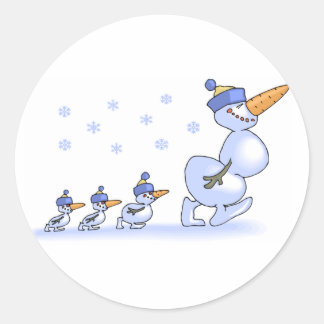 Pegatinas Snowman