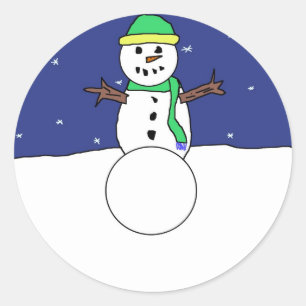 Pegatinas Snowman