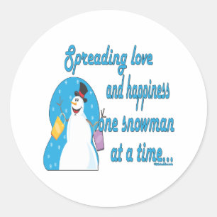 Pegatinas Snowman
