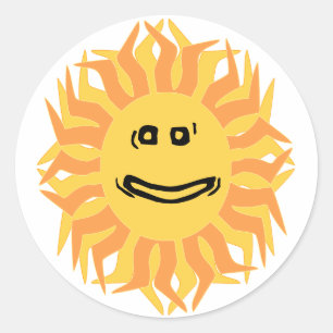 pegatinas solares de sonrisa