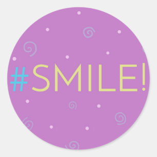 Pegatinas sonrisas - etiquetas que dicen rosa #son