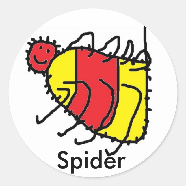 Pegatinas Spider (Anverso)