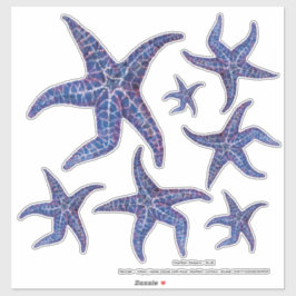 Pegatinas Starfish - AZUL