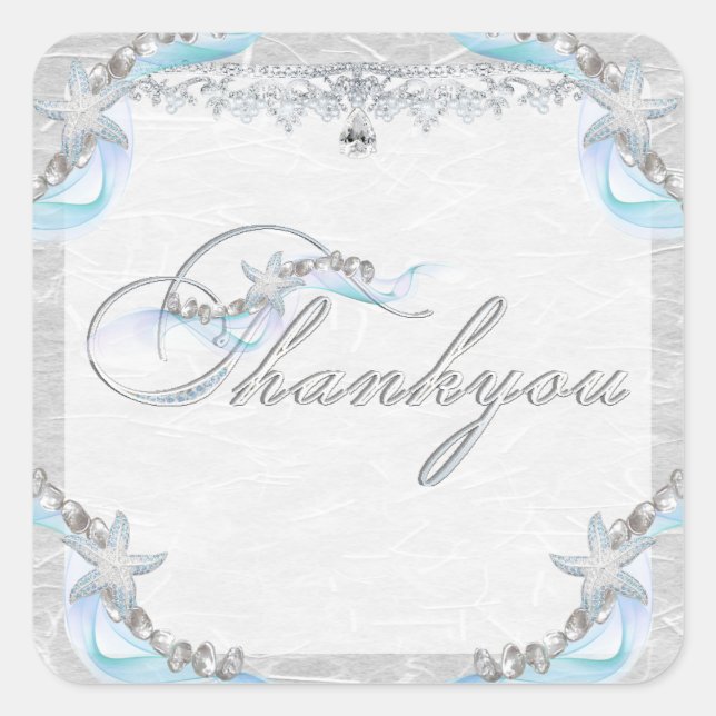 Pegatinas Starfish Gem (Anverso)