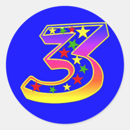 Pegatinas Stars Número 3