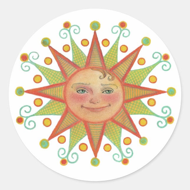 Pegatinas Sunshine (Anverso)
