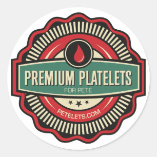 Pegatinas superiores de las plaquetas - sistema de