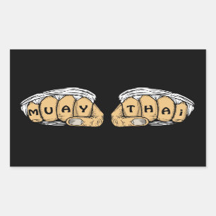Pegatinas tailandeses de Muay