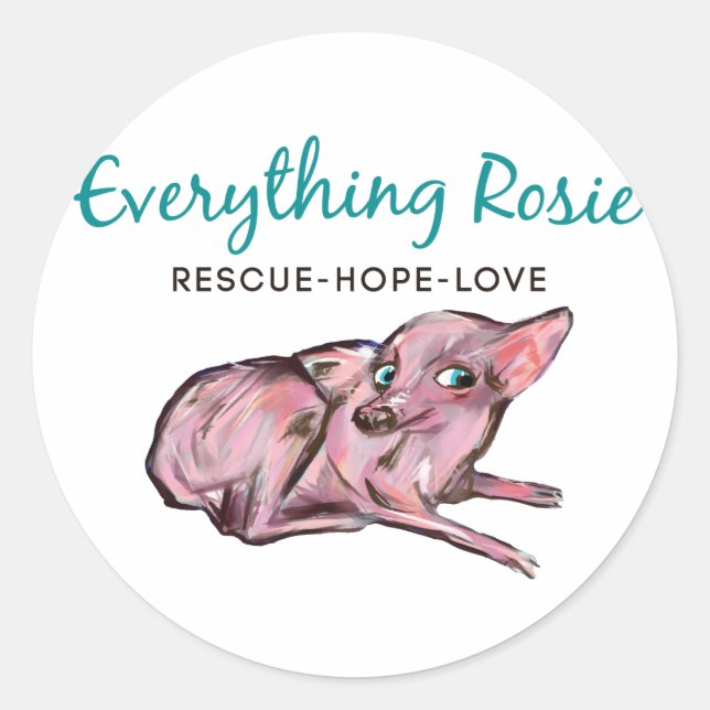 Pegatinas Todo Rosie (Anverso)