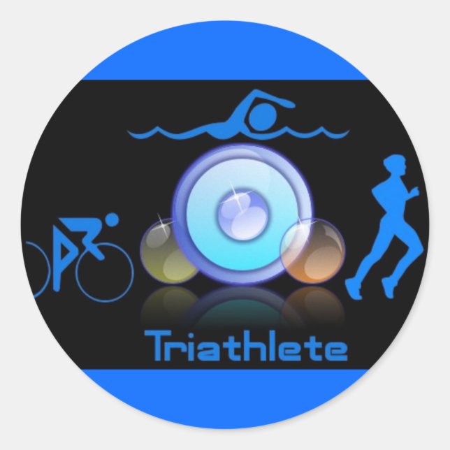PEGATINAS TRIATHLETE (Anverso)