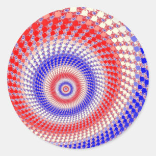 Pegatinas tricolores de Roundalls