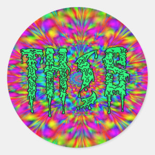 PEGATINAS Trippy Con Logo De TH!S Grime