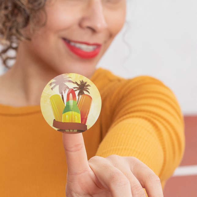 Pegatinas tropicales de verano (Subido por el creador)