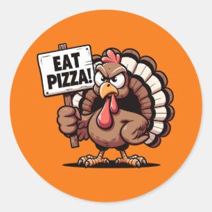 Pegatinas turcos de Eat Pizza