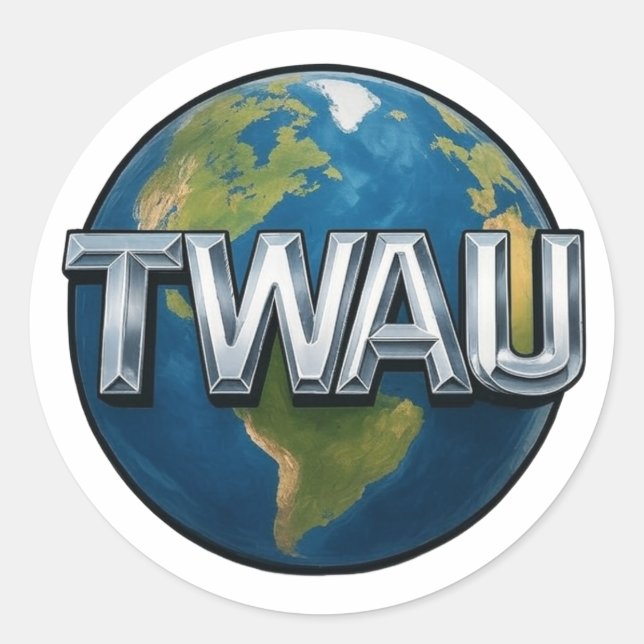 Pegatinas TWAU (Anverso)