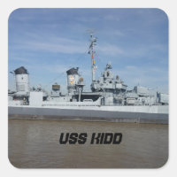 PEGATINAS USS KIDD