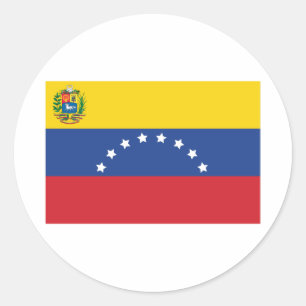 Pegatinas venezolanos de la bandera