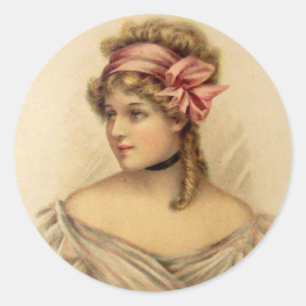 Pegatinas Victorianas de Cumpleaños
