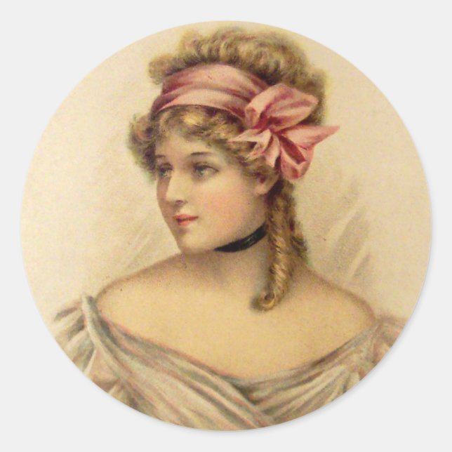 Pegatinas Victorianas de Cumpleaños (Anverso)