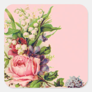 Pegatinas Vintage Floral Spray
