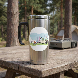 Pegatinas Vintage Style Camper