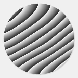 Pegatinas Vintage Wavy Lines