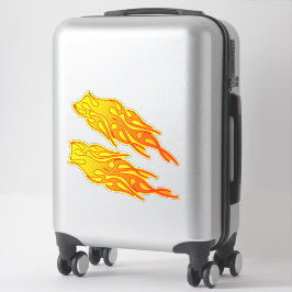 Pegatinas Vinyl de Hot Rod Flames