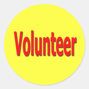 pegatinas voluntarios