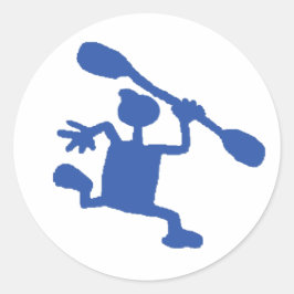 Pegatinas Wacky Kayaker