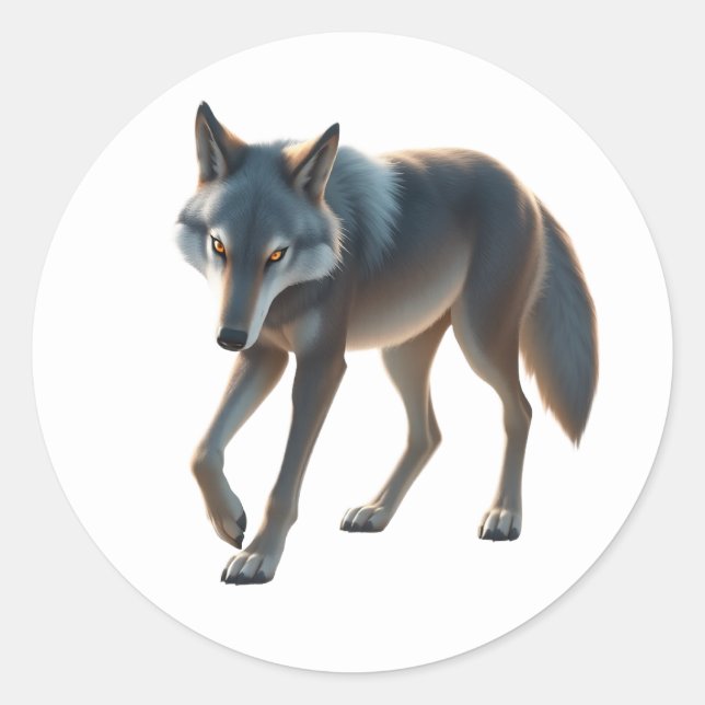 Pegatinas Wolf (Anverso)